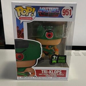 Funko Pop! # 951 Masters of the Universe Tri-Klops Figure Limited Edition